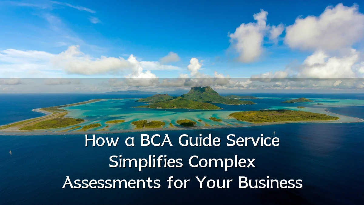 How a BCA Guide Service Simplifies Complex Assessments for Your Business