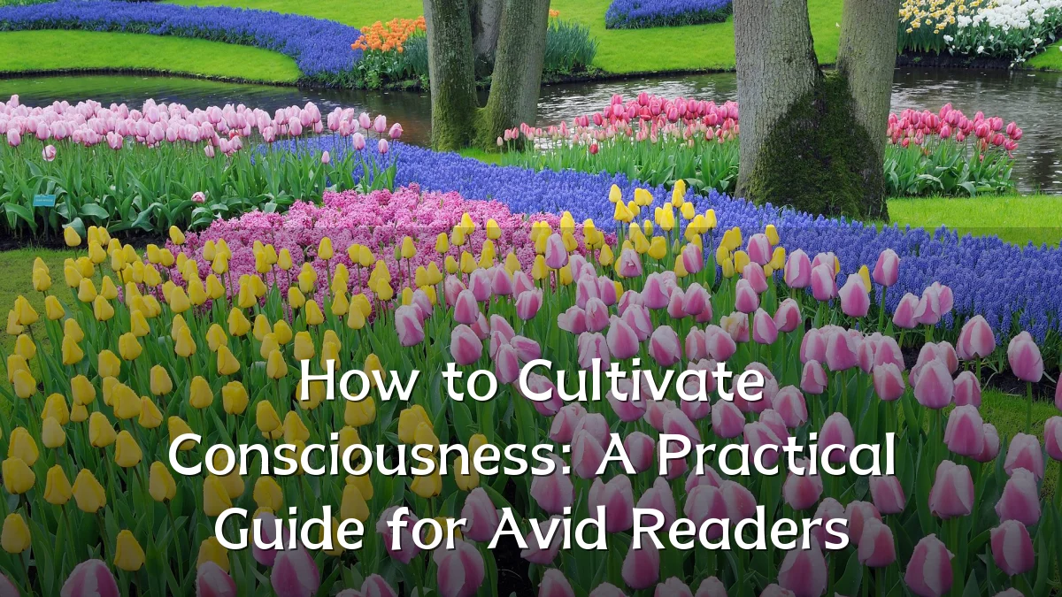 How to Cultivate Consciousness: A Practical Guide for Avid Readers