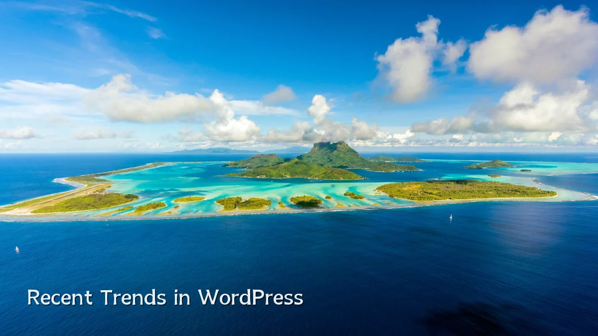 Recent Trends in WordPress