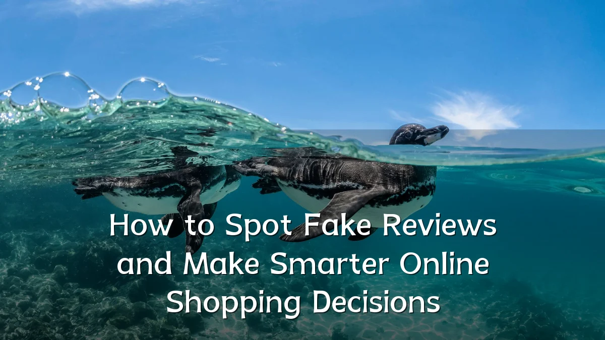 How to Spot Fake Reviews and Make Smarter Online Shopping Decisions